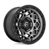 Fuel D784 UNIT 17x9 ET01 6x120 66.90mm GUNMETAL W/ MATTE BLACK RING (Load Rated 1134kg)