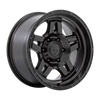 Fuel D799 OXIDE 18x9 ET01 6x139.7 106.10mm BLACKOUT (Load Rated 1134kg)