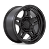 Fuel D799 OXIDE 18x9 ET01 6x139.7 106.10mm BLACKOUT (Load Rated 1134kg)