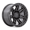 Fuel D810 SYNDICATE 17x9 ET-12 6x139.7 106.10mm BLACKOUT (Load Rated 1134kg)