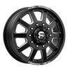 Fuel DE09 FF09D 24x8.25 ET-225 8x200 142.00mm MATTE BLACK MILLED (Load Rated 1134kg)