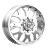 Fuel DE19 FF19D 24x8.25 ET-200 8x200 142.00mm POLISHED (Load Rated 1134kg)