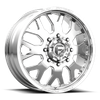 Fuel DE19 FF19D 24x8.25 ET-225 8x200 142.00mm POLISHED (Load Rated 1134kg)