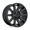 Fuel D437 CONTRA 20x9 ET20 8x180 124.20mm SATIN BLACK (Load Rated 1678kg)