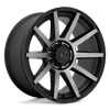 XD XD847 OUTBREAK 22x10 ET12 6x135 87.10mm SATIN BLACK W/ GRAY TINT (Load Rated 1134kg)