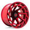XD XD860 ONSLAUGHT 22x12 ET-44 8x170 125.10mm CANDY RED (Load Rated 1678kg)