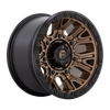 Fuel D826 TRACTION 20x9 ET1 5x127 71.50mm MATTE BRONZE W/ BLACK RING (Load Rated 1134kg)