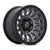 Fuel D835 CYCLE 17x9 ET1 6x139.7 106.10mm MATTE GUNMETAL W/ BLACK RING (Load Rated 1134kg)