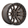 Fuel D681 REBEL 17x9 ET01 6x120 67.06mm MATTE BRONZE BLACK BEAD RING (Load Rated 1043kg)