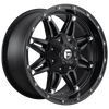 Fuel D531 HOSTAGE 17x9 ET-12 6x114.3/139.7 78.10mm MATTE BLACK (Load Rated 1134kg)
