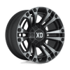 XD XD851 MONSTER 3 20x9 ET18 6x135/139.7 106.10mm SATIN BLACK W/ GRAY TINT (Load Rated 1134kg)
