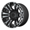 XD XD851 MONSTER 3 20x9 ET18 6x135/139.7 106.10mm SATIN BLACK W/ GRAY TINT (Load Rated 1134kg)