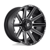 Fuel D616 CONTRA 18x9 ET01 6x135/139.7 106.10mm MATTE BLACK MILLED (Load Rated 1134kg)