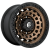Fuel D634 ZEPHYR 18x9 ET-12 5x150 110.10mm MATTE BRONZE BLACK BEAD RING (Load Rated 1134kg)