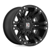 XD XD822 MONSTER II 20x9 ET18 5x139.7/150 110.10mm MATTE BLACK (Load Rated 1134kg)