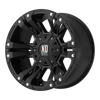 XD XD822 MONSTER II 20x9 ET18 5x139.7/150 110.10mm MATTE BLACK (Load Rated 1134kg)