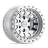 Black Rhino PRIMM 17x8.5 ET-30 6x139.7 112.10mm SILVER W/ MIRROR FACE & MACHINED RING (Load Rated 1651kg)