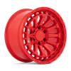 Black Rhino RAID 17x8.5 ET-18 5x127 71.50mm GLOSS RED (Load Rated 1020kg)