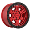 Black Rhino RENO 18x9.5 ET0 5x127 71.50mm CANDY RED W/ BLACK RING & BOLTS (Load Rated 1111kg)