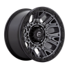 Fuel D825 TRACTION 20x10 ET-18 8x170 125.10mm MATTE GUNMETAL W/ BLACK RING (Load Rated 1678kg)