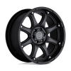 Black Rhino GLAMIS 18x9 ET-12 6x139.7 112.10mm MATTE BLACK (Load Rated 1134kg)