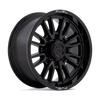 Fuel D760 CLASH 20x9 ET01 8x165 125.10mm GLOSS BLACK (Load Rated 1678kg)
