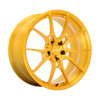 Niche T112 KANAN 20x9.5 ET20 5x112 66.56mm BRUSHED CANDY GOLD (Load Rated 726kg)