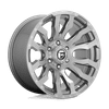 Fuel D693 BLITZ 20x9 ET01 6x139.7 106.10mm BRUSHED GUN METAL TINTED CLEAR (Load Rated 1134kg)