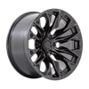 Fuel D804 FLAME 22x10 ET-18 6x135 87.10mm BLACKOUT (Load Rated 1134kg)