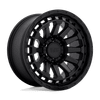 Black Rhino RAID 17x8.5 ET-18 5x114.3 71.50mm MATTE BLACK (Load Rated 1134kg)