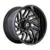 Fuel D807 HURRICANE 20x10 ET-18 8x170 125.10mm GLOSS BLACK MILLED (Load Rated 1678kg)