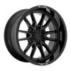 Fuel D760 CLASH 20x9 ET01 8x180 124.20mm GLOSS BLACK (Load Rated 1678kg)