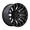 Fuel D831 QUAKE 20x9 ET1 8x170 125.10mm BLACKOUT (Load Rated 1678kg)