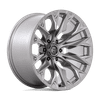 Fuel D806 FLAME 20x9 ET1 5x127 71.50mm PLATINUM (Load Rated 1134kg)