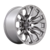 Fuel D806 FLAME 20x9 ET1 5x127 71.50mm PLATINUM (Load Rated 1134kg)
