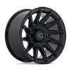 XD XD867 SPECTER 20x10 ET-18 8x170 125.10mm GLOSS BLACK W/ GRAY TINT (Load Rated 1678kg)