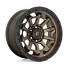 Fuel D696 COVERT 18x9 ET1 8x170 125.10mm MATTE BRONZE BLACK BEAD RING (Load Rated 1678kg)