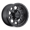 KMC KM522 ENDURO 15x7 ET-6 5x114.3 83.70mm MATTE BLACK (Load Rated 952kg)