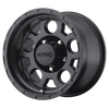 KMC KM522 ENDURO 15x7 ET-6 5x114.3 83.70mm MATTE BLACK (Load Rated 952kg)