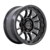 KMC KM727 WRATH 20x9 ET0 6x139.7 106.10mm SATIN BLACK (Load Rated 1134kg)
