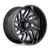 Fuel D807 HURRICANE 24x12 ET-44 5x127 71.50mm GLOSS BLACK MILLED (Load Rated 1134kg)