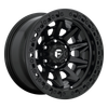 Fuel D114 COVERT BEADLOCK 17x9 ET-15 5x150 110.10mm MATTE BLACK (Load Rated 1134kg)
