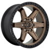 Fuel D699 KICKER 17x9 ET-12 5x127 71.50mm MATTE BRONZE BLACK BEAD RING (Load Rated 1134kg)