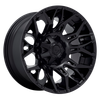 Fuel D772 TWITCH 20x10 ET-18 8x165 125.10mm BLACKOUT (Load Rated 1678kg)
