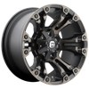 Fuel D569 VAPOR 18x9 ET19 6x135/140 106.10mm MATTE BLACK DOUBLE DARK TINT (Load Rated 1134kg)