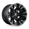 Fuel D851 VAPOR 17x9 ET1 8x165 125.10mm MATTE BLACK GRAY TINT (Load Rated 1587kg)