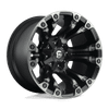 Fuel D851 VAPOR 17x9 ET1 8x165 125.10mm MATTE BLACK GRAY TINT (Load Rated 1587kg)