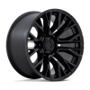 Fuel D847 REBAR 17x9 ET1 6x139.7 106.10mm BLACKOUT (Load Rated 1134kg)