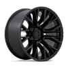 Fuel D847 REBAR 17x9 ET1 6x139.7 106.10mm BLACKOUT (Load Rated 1134kg)