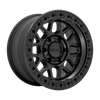 KMC KM549 GRS 17x9 ET18 6x135 87.10mm SATIN BLACK (Load Rated 1134kg)